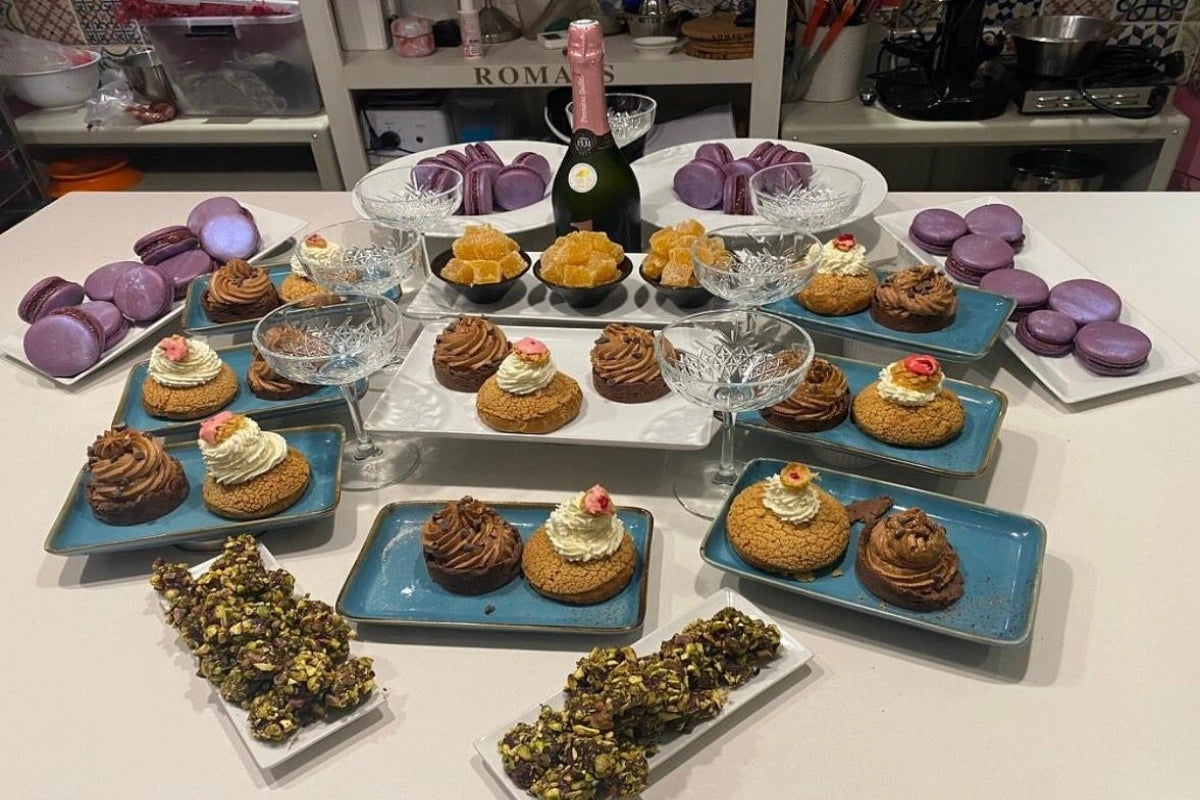 Completed deserts at Cook'n With Class in Paris.