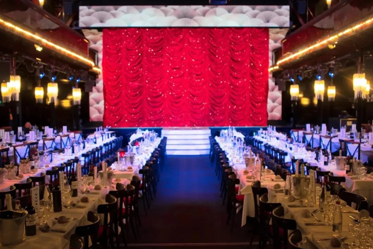 The showroom at the Paradis Latin cabaret house in Paris.