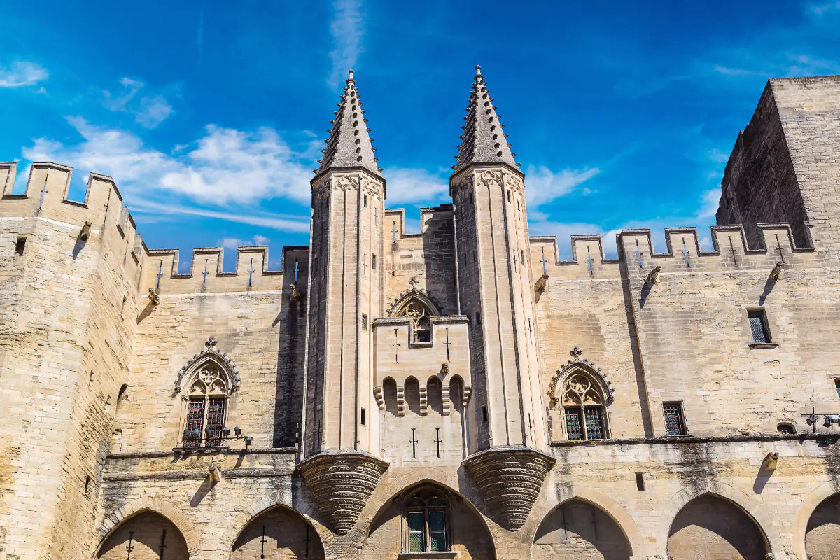 The Pope's Palace in Avignon.
