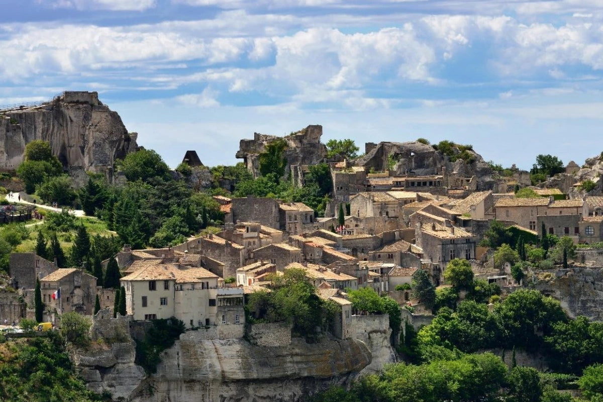 The village of Les Baux-de-Provence in Provence, France.