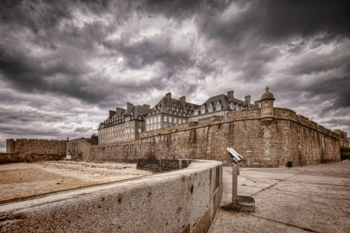 Beautiful Saint Malo in Brittany.
