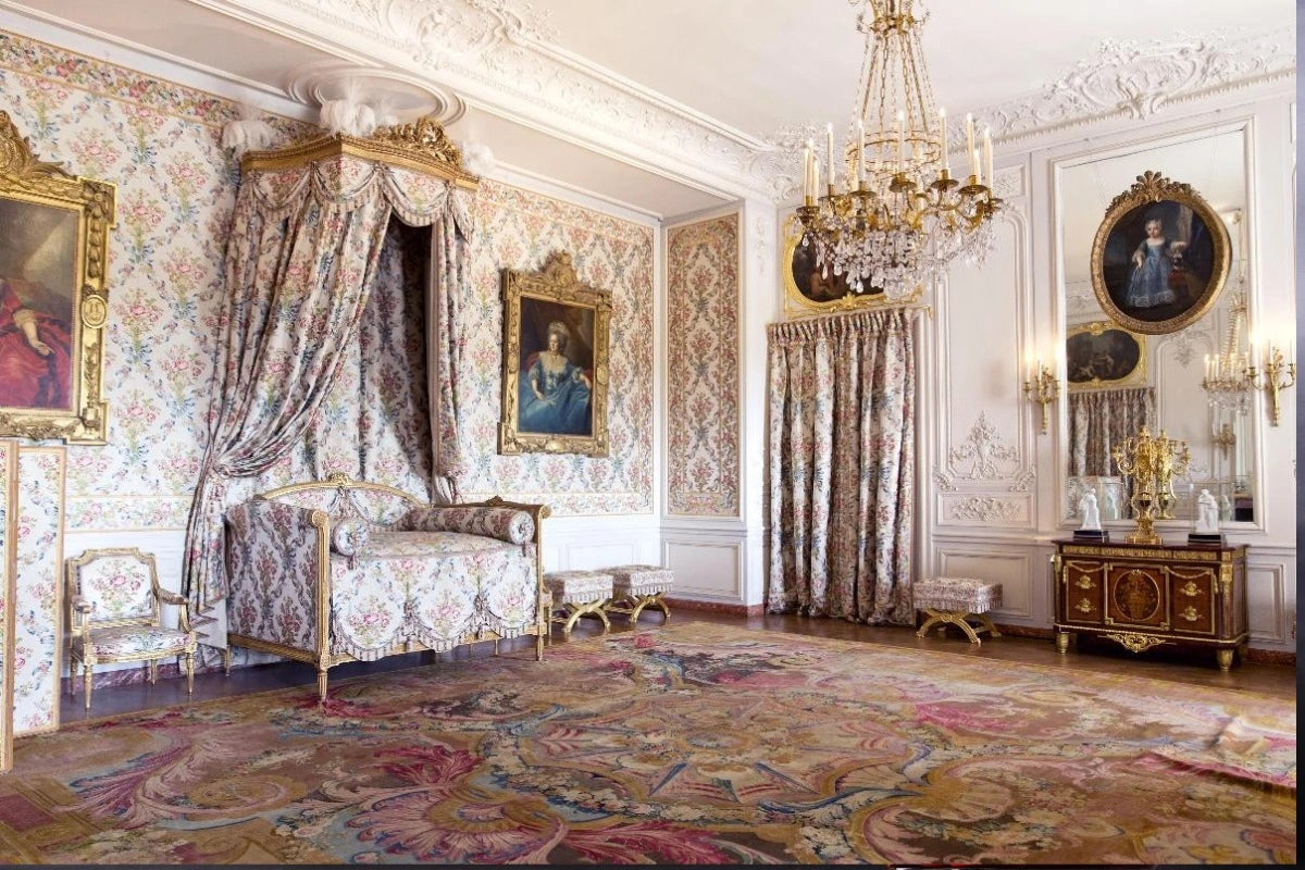 A bedroom in the Palace of Versailles.