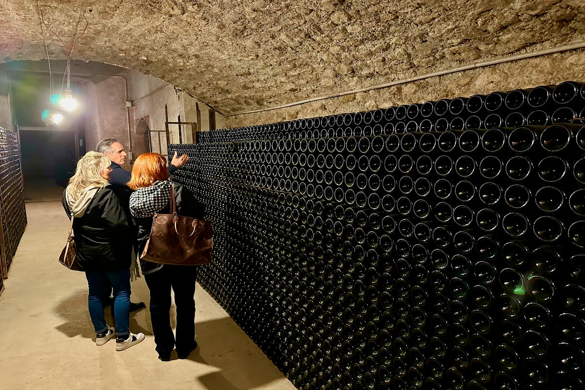 Private champagne tours from Paris.