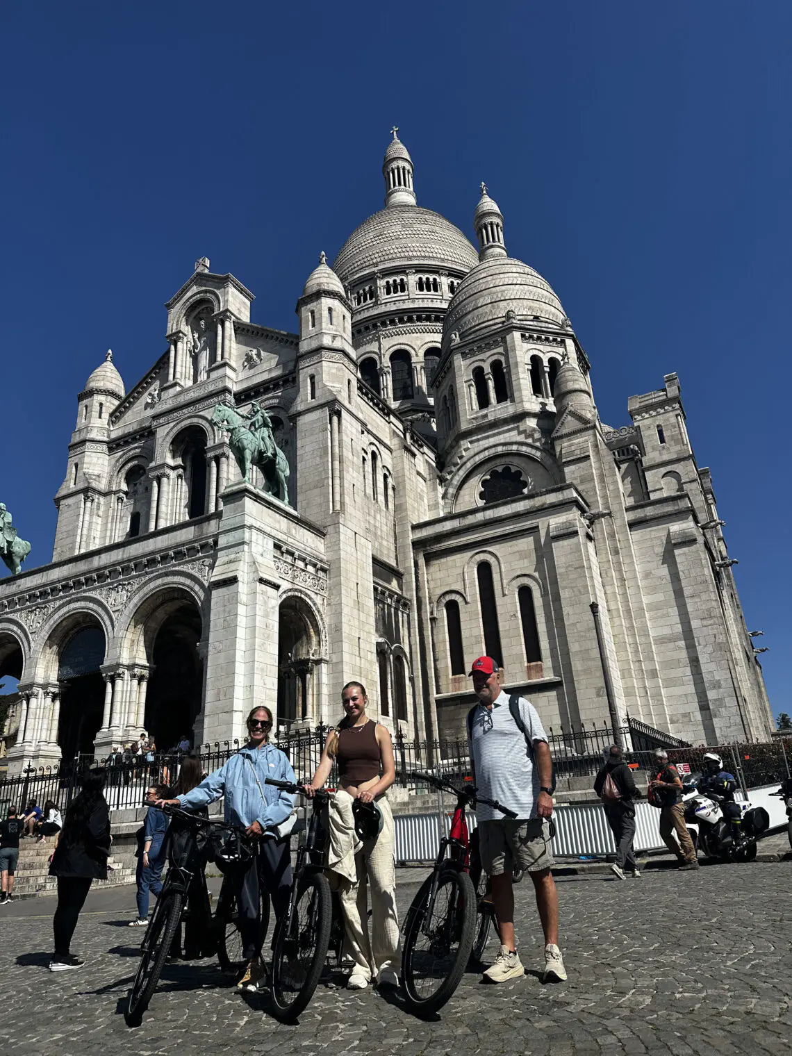 A stop near Sacre Coeur.