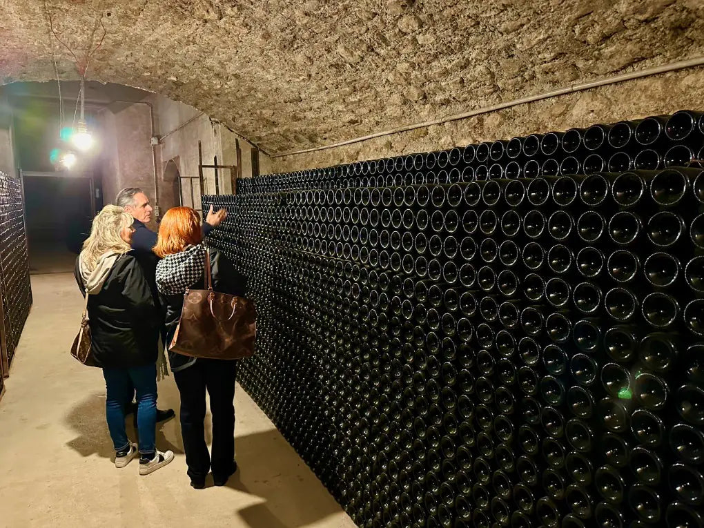 A visit to a small family Champagne producer.