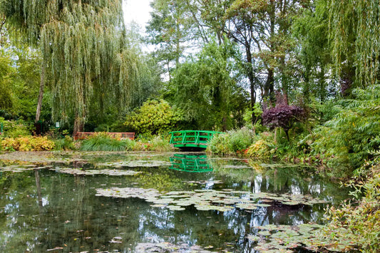 The exterior of Claude Monet’s house in Giverny