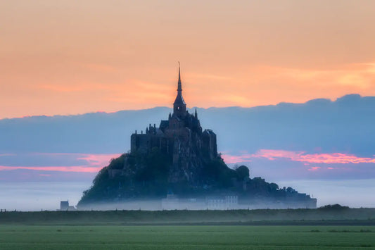 Mont Saint Michel abbey in Normandy.