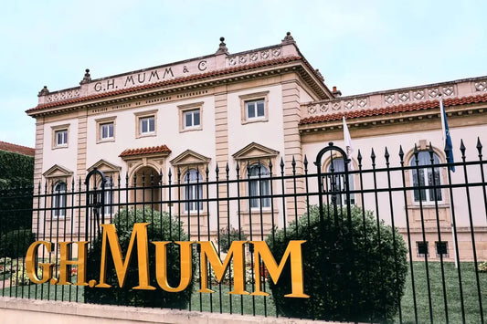 The G.H. Mumm cellars in Epernay, France.