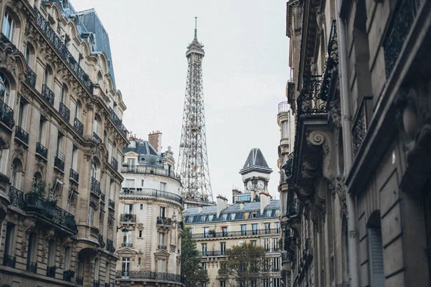 A Paris side street while on a Paris bike tour.